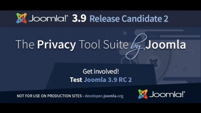 Vydána nová testovací verze Joomla! 3.9 RC 2